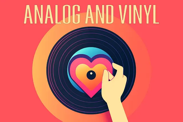 Analog and Vinyl card