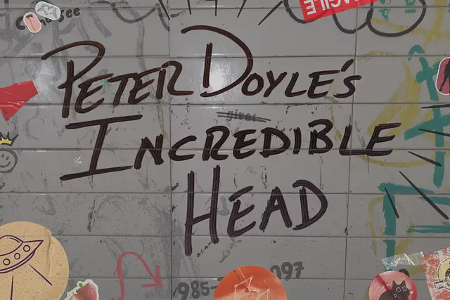 Peter Doyle’s Incredible Head card