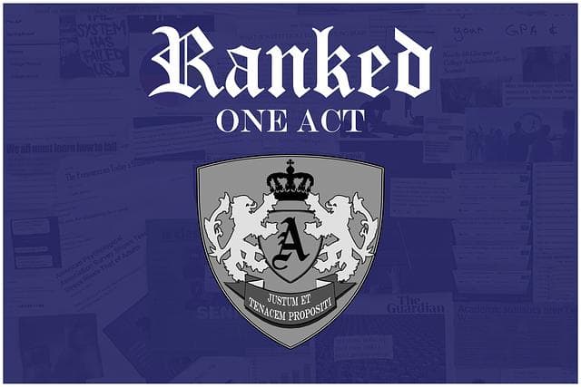 Ranked, A Musical (One Act) card