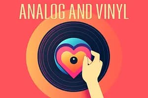 Analog and Vinyl card